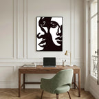 Abstract Dual Faces Stretched Canvas Wall Art