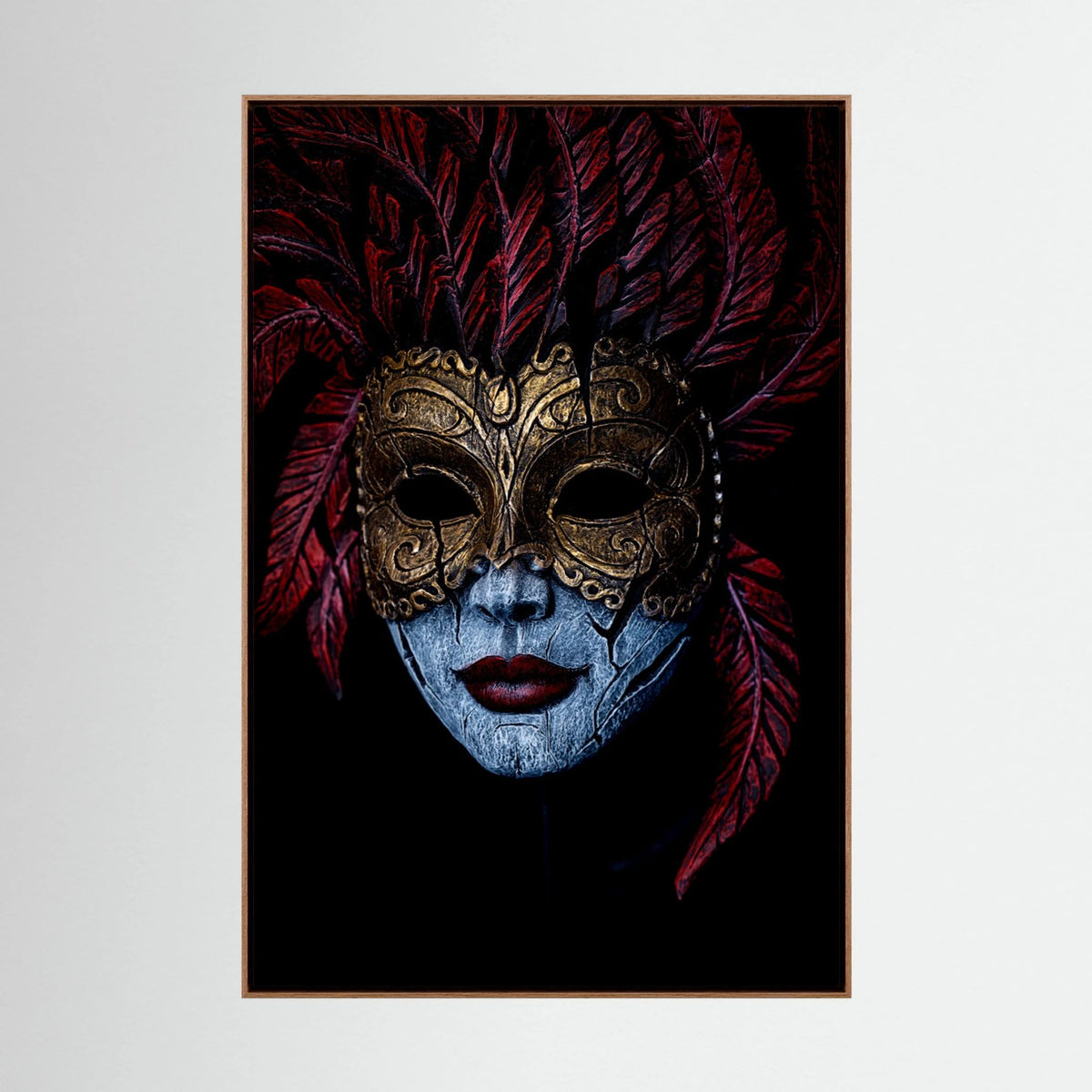 Where does the mask begin and end? by Simon Jg Ciappara Frps