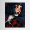 Young Geisha Stretched Canvas Wall Art