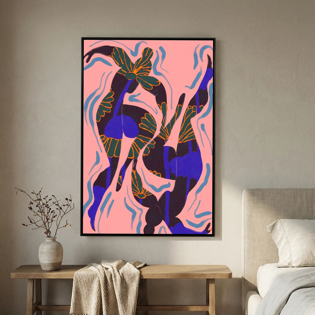 Vibrant Fluid Dance by Treechild