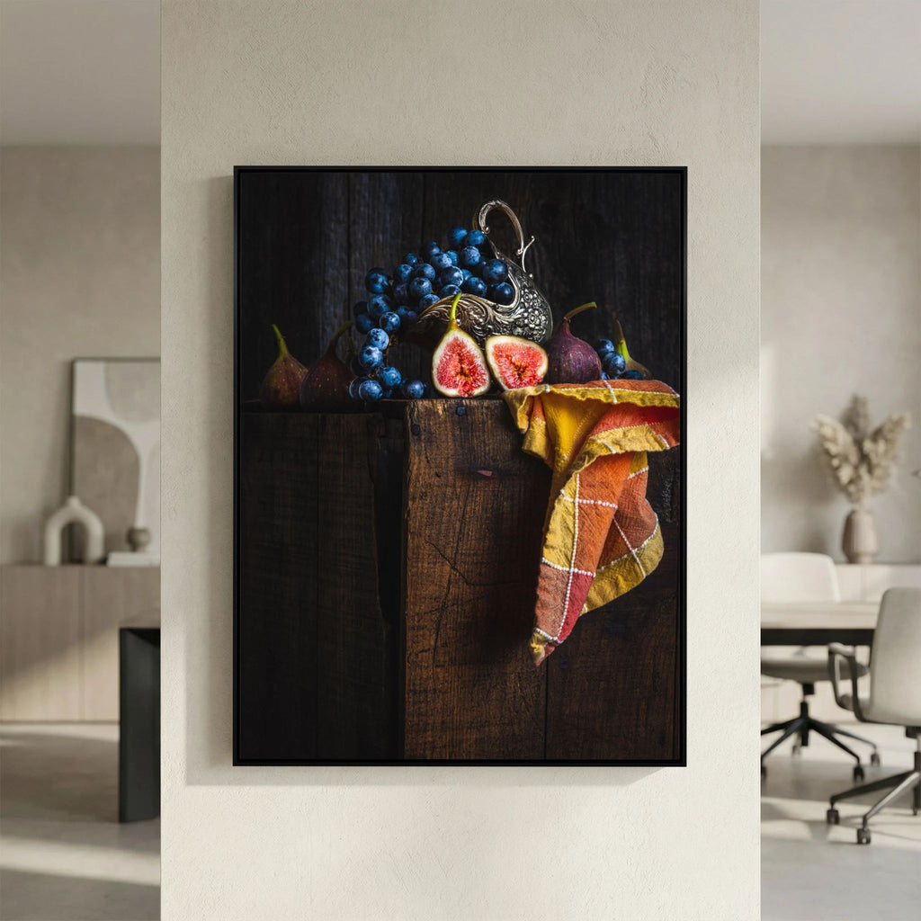 Moody Fruit Arrangement by Alan Shapiro