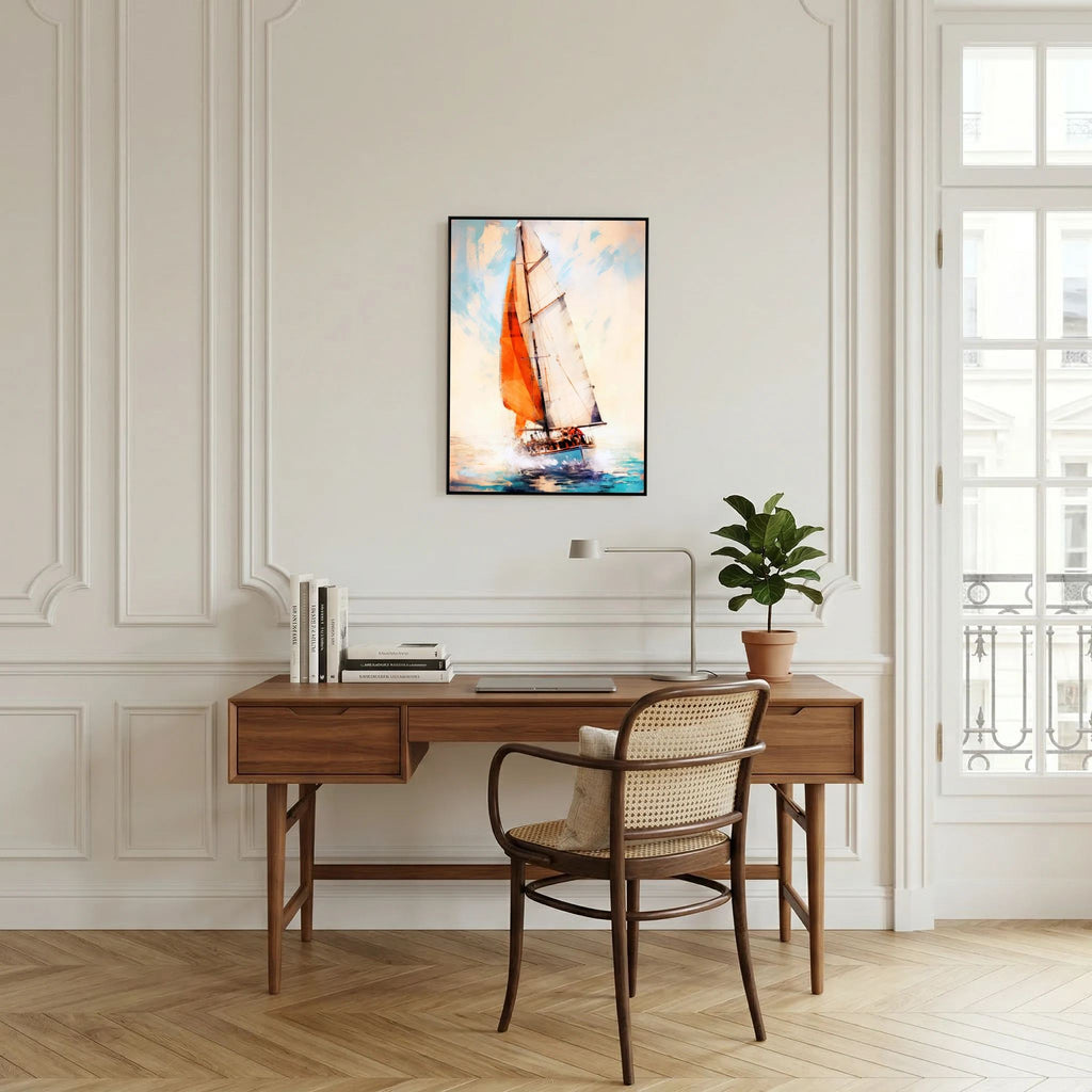 Yacht Racing Sport Art 12 Stretched Canvas Wall Art – By Justyna Jaszke