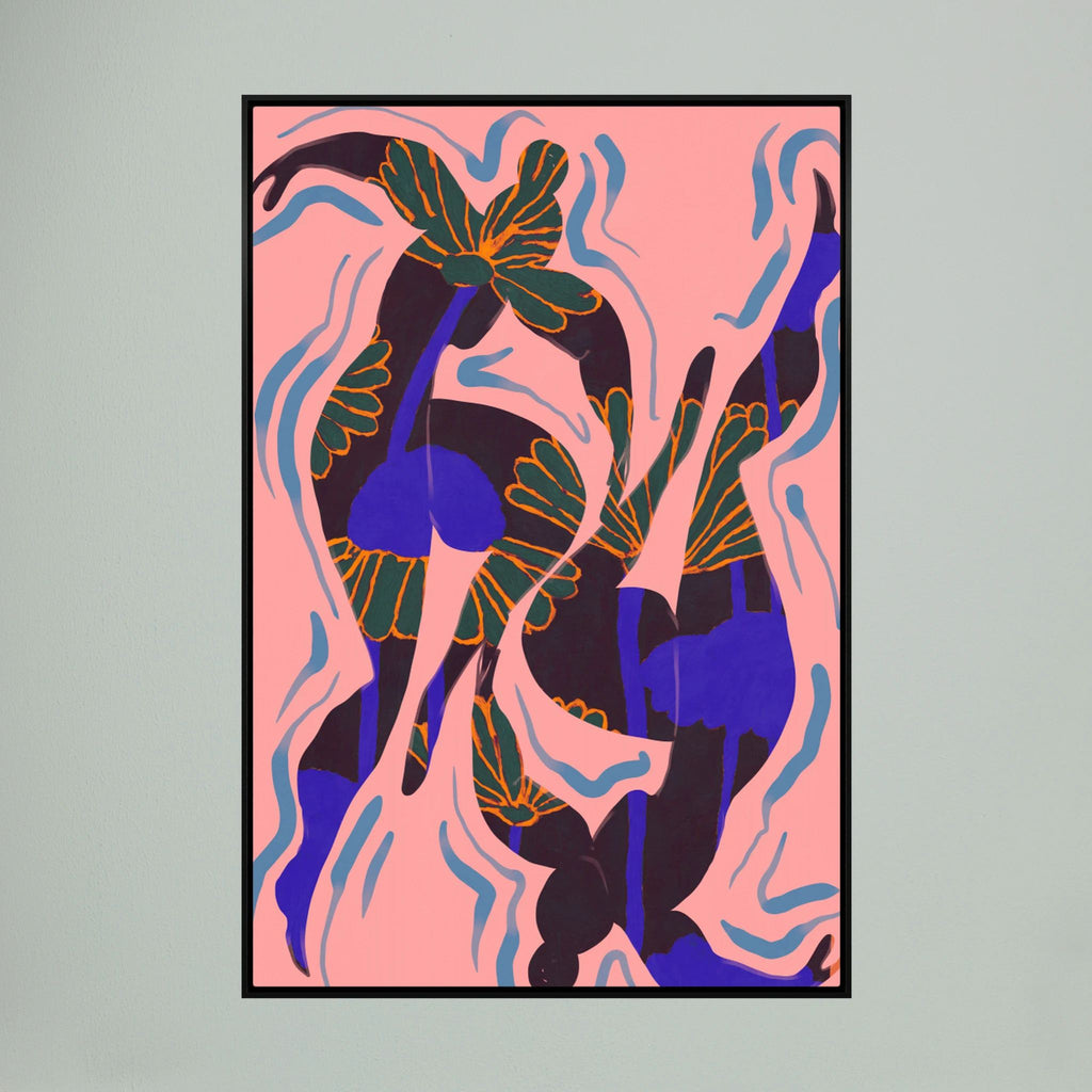 Vibrant Fluid Dance by Treechild
