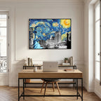 Starry Night New York by Athene Fritsch