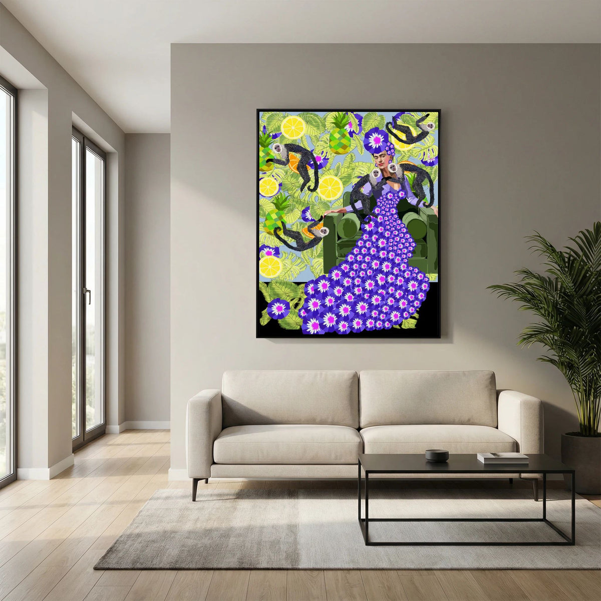 Frida in the Garden by Lynnda Rakos