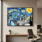 Starry Night New York by Athene Fritsch