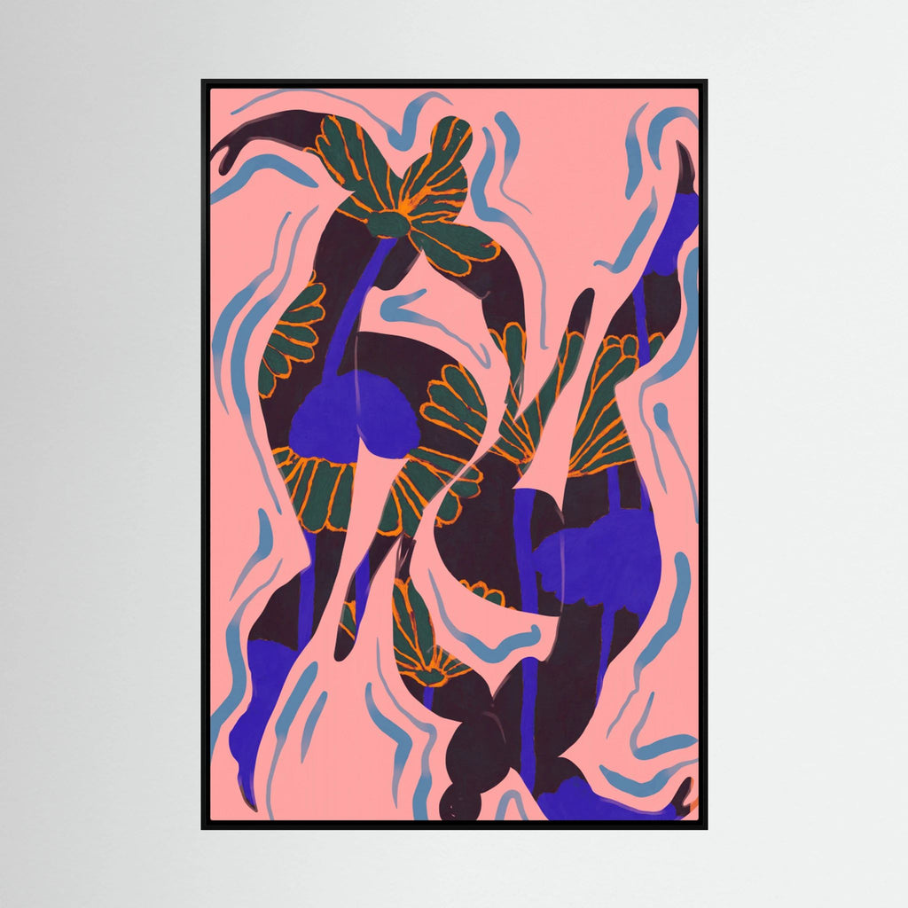 Vibrant Fluid Dance by Treechild
