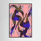 Vibrant Fluid Dance by Treechild