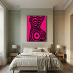 Modern Pop Art Silhouette Canvas Print