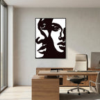 Abstract Dual Faces Stretched Canvas Wall Art