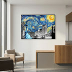 Starry Night New York by Athene Fritsch