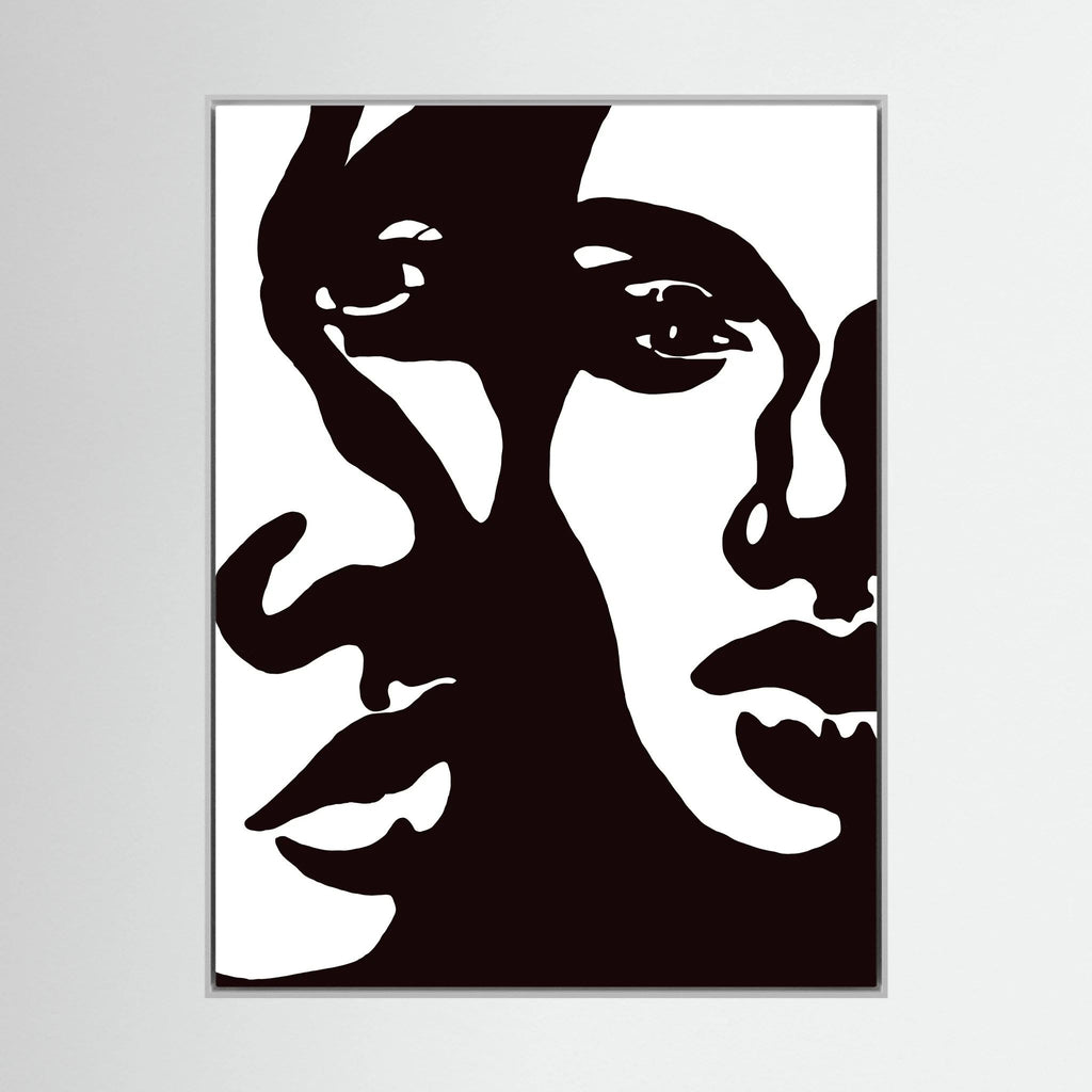 Abstract Dual Faces Stretched Canvas Wall Art