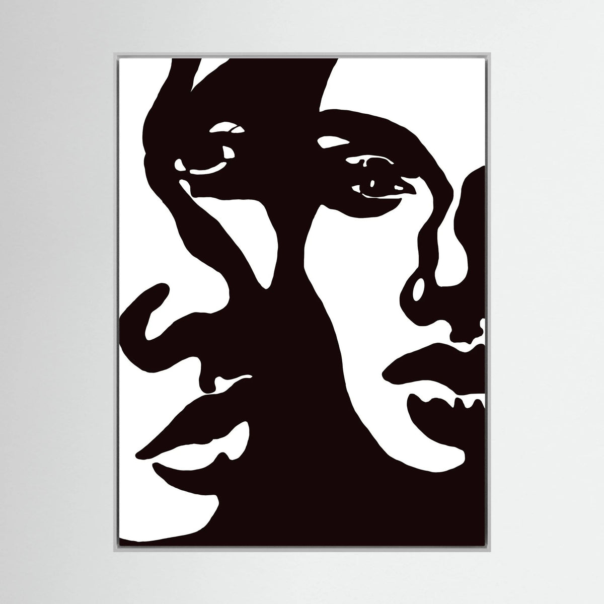 Abstract Dual Faces Stretched Canvas Wall Art