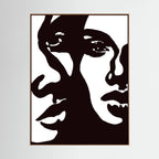 Abstract Dual Faces Stretched Canvas Wall Art