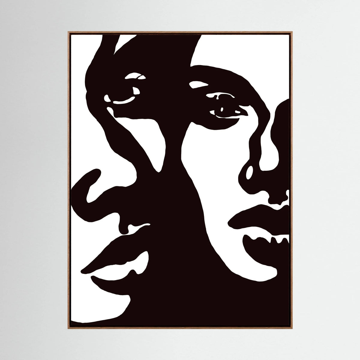 Abstract Dual Faces Stretched Canvas Wall Art