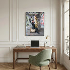 Urban Performance Art Canvas Wall Decor