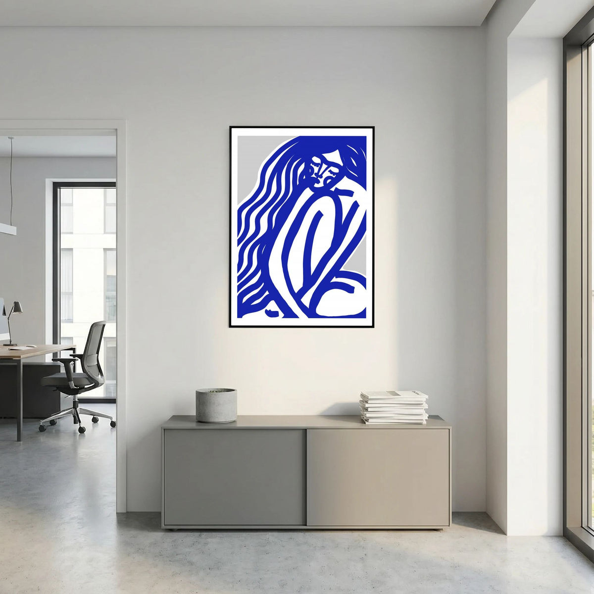 The Silence (Blue) by Treechild