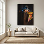 Moody Fruit Arrangement by Alan Shapiro