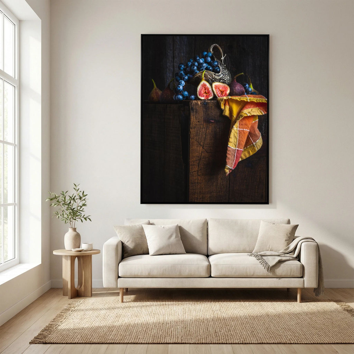 Moody Fruit Arrangement by Alan Shapiro