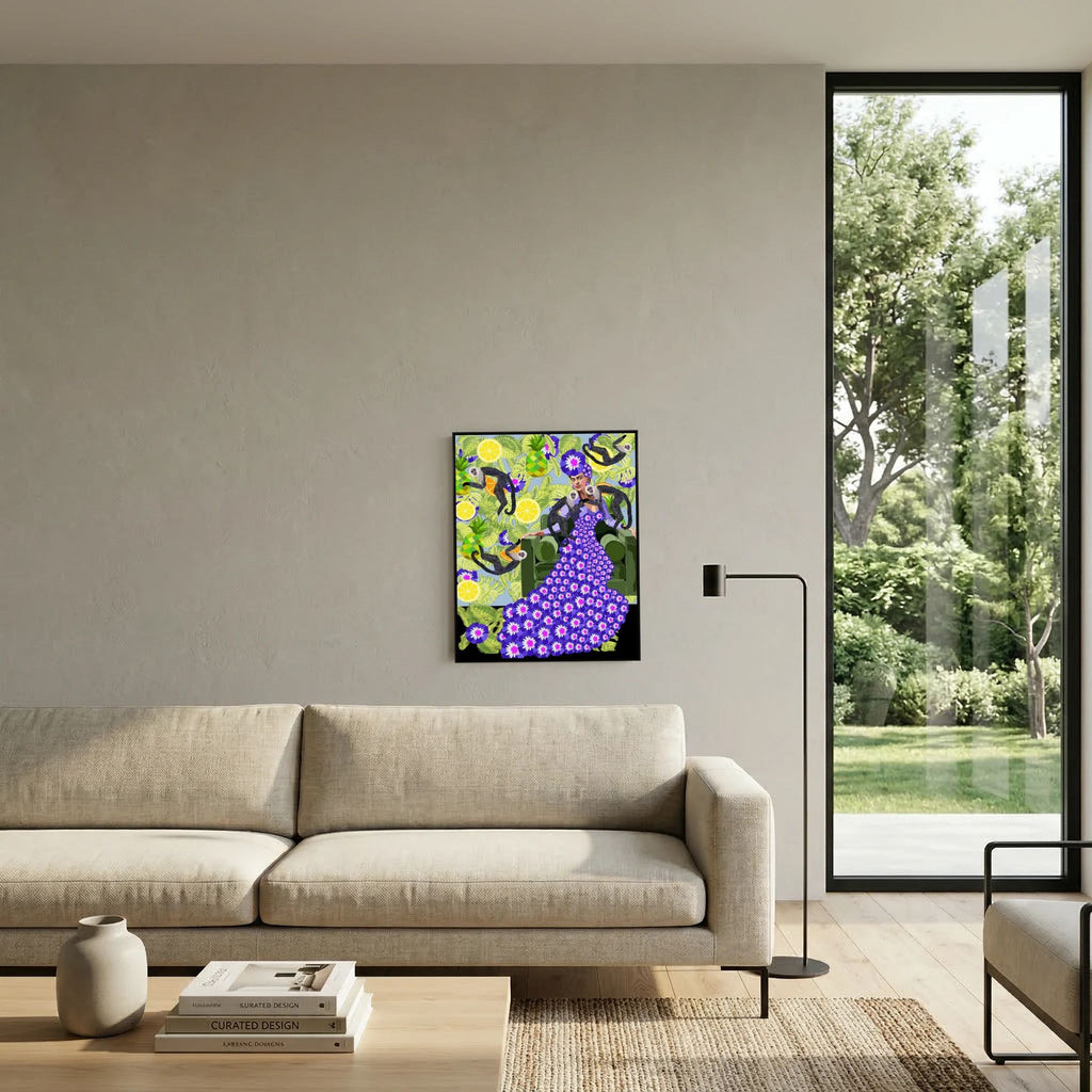 Frida in the Garden by Lynnda Rakos