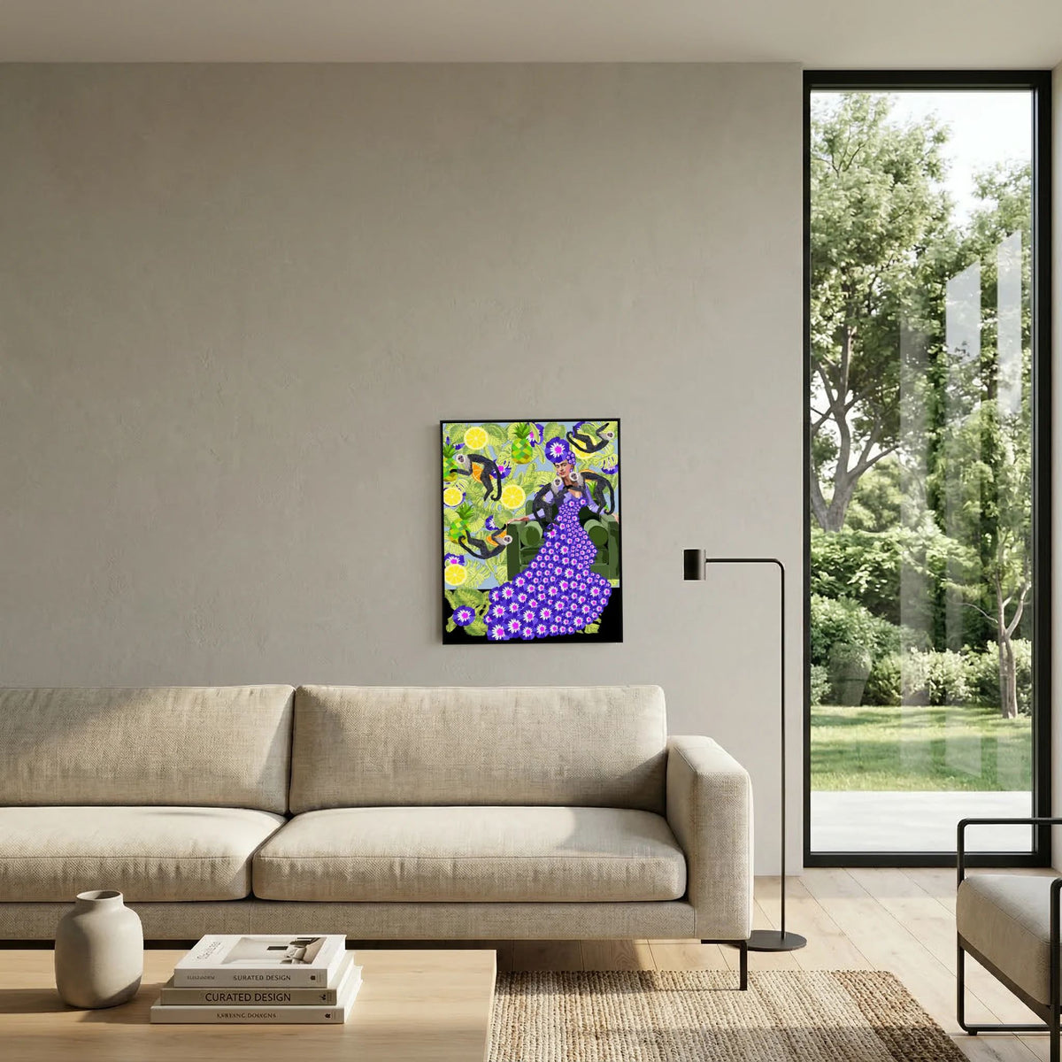 Frida in the Garden by Lynnda Rakos