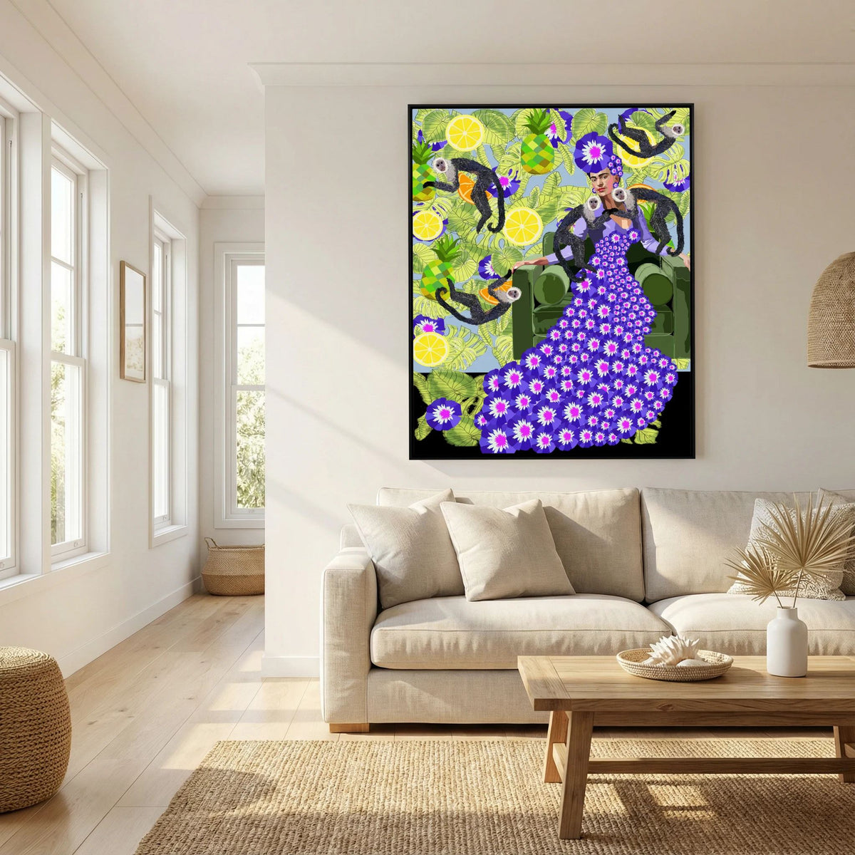Frida in the Garden by Lynnda Rakos