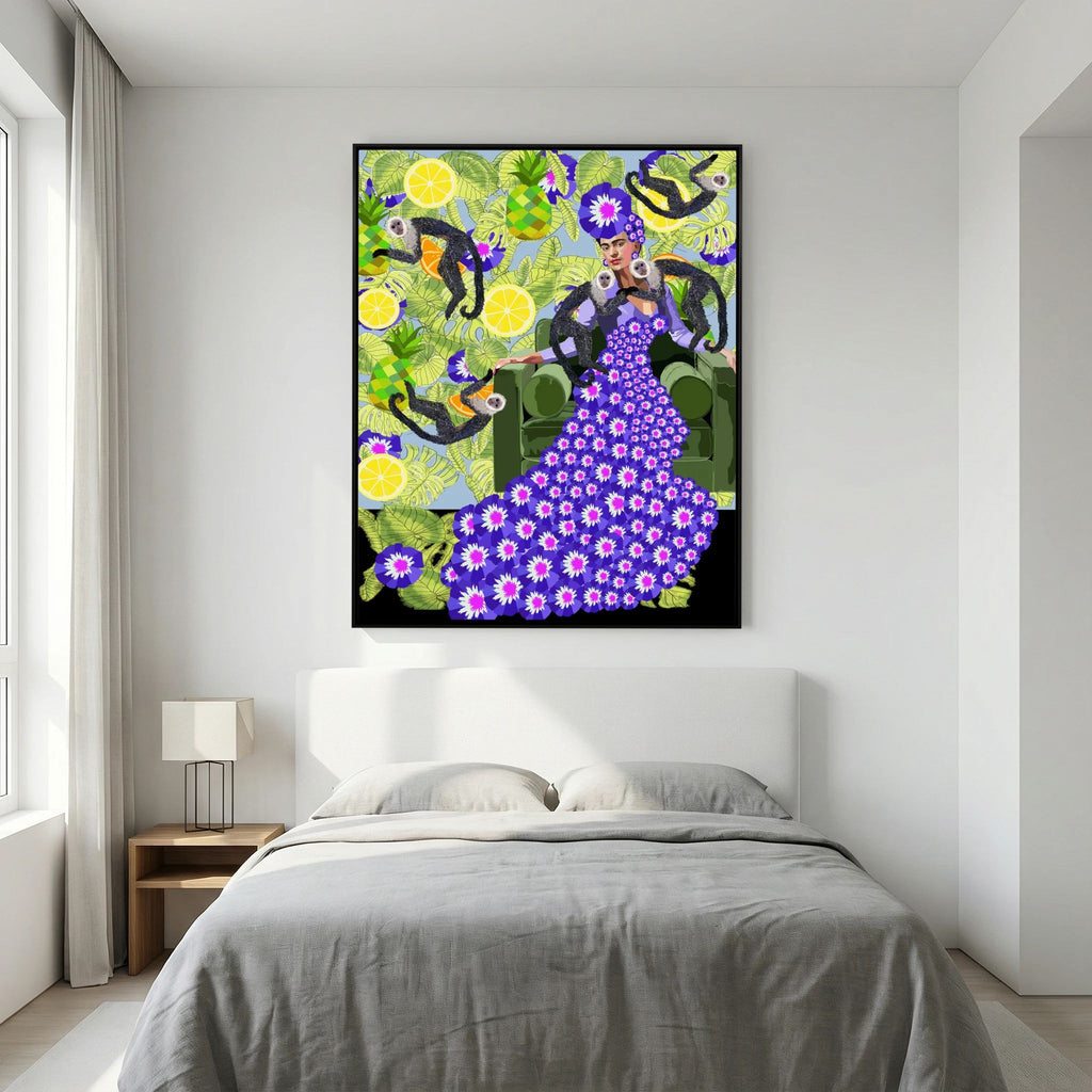 Frida in the Garden by Lynnda Rakos