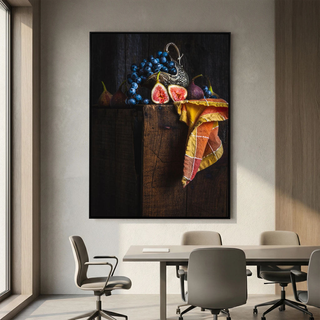 Moody Fruit Arrangement by Alan Shapiro