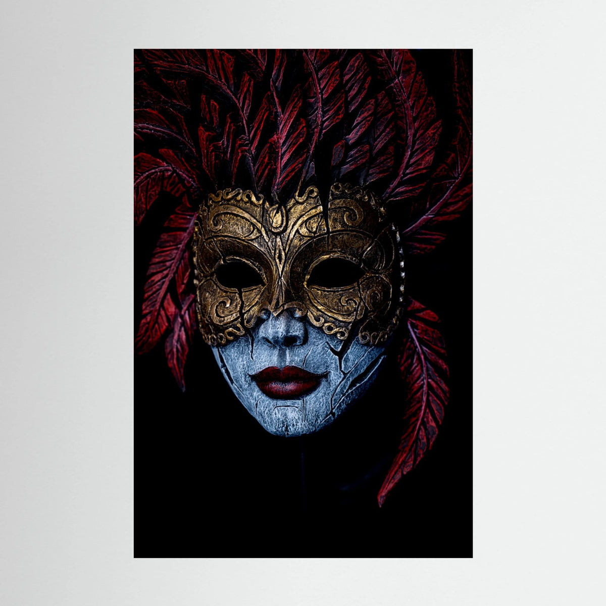 Where does the mask begin and end? by Simon Jg Ciappara Frps