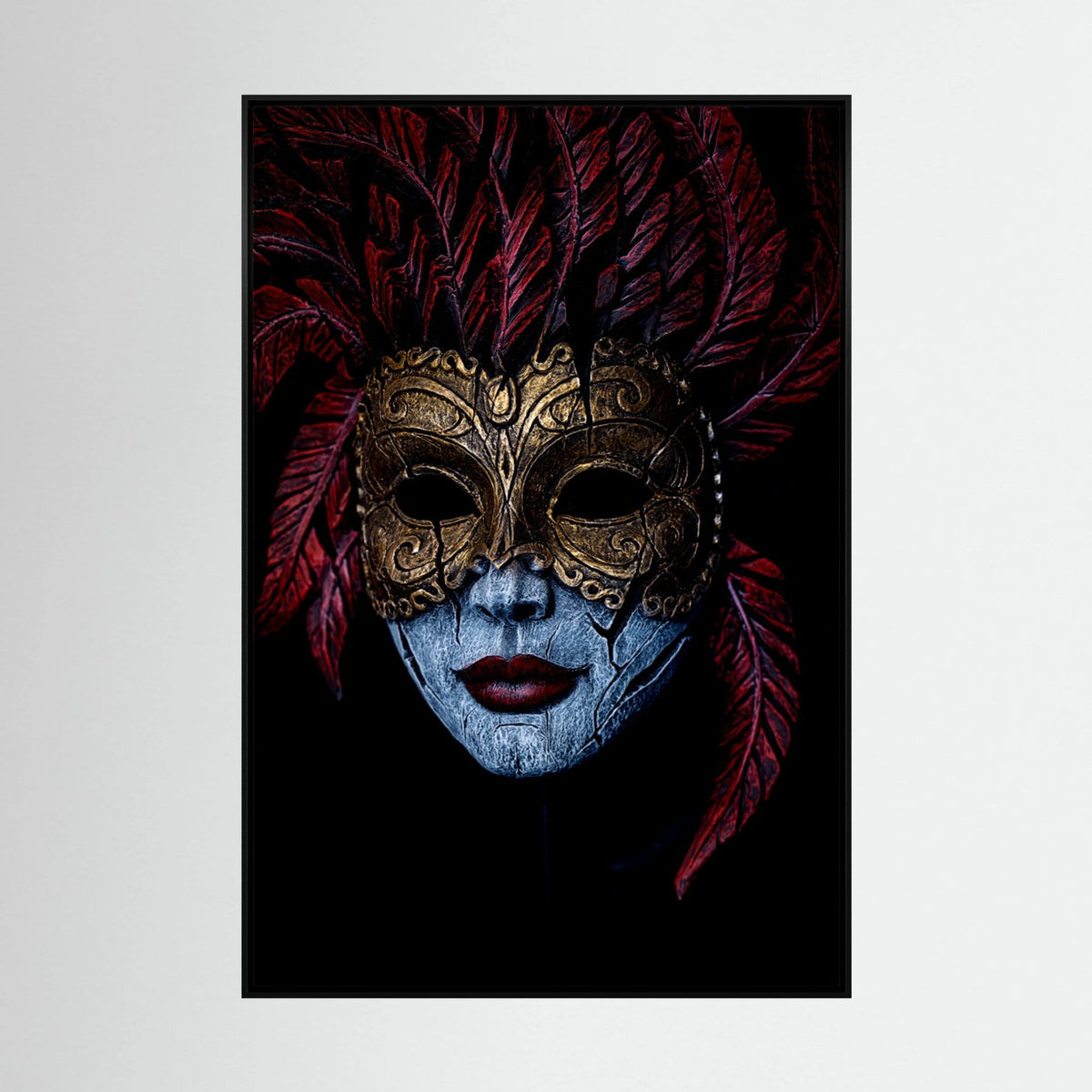 Where does the mask begin and end? by Simon Jg Ciappara Frps
