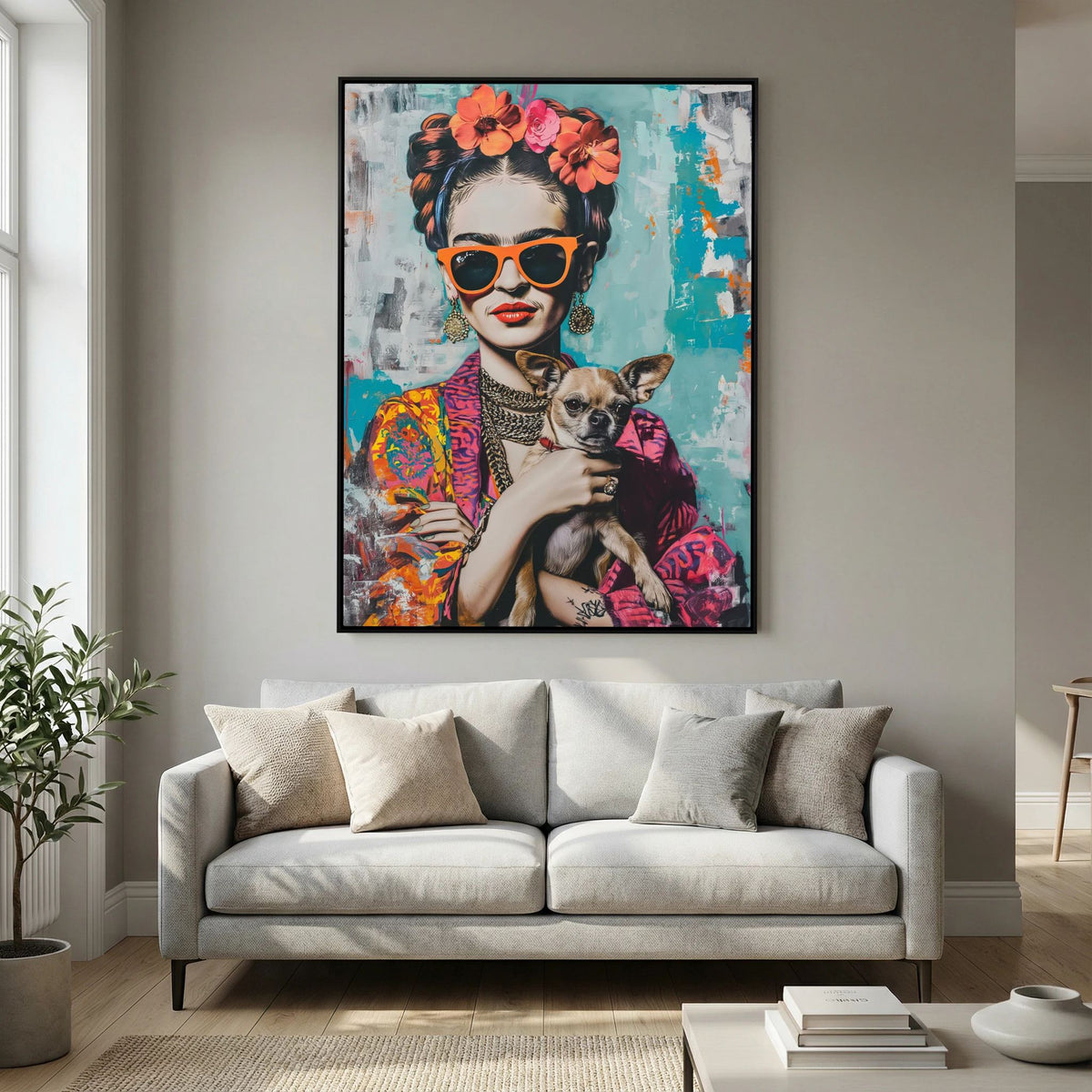 Frida Chihuahua by Shandu