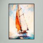 Yacht Racing Sport Art 12 Stretched Canvas Wall Art – By Justyna Jaszke