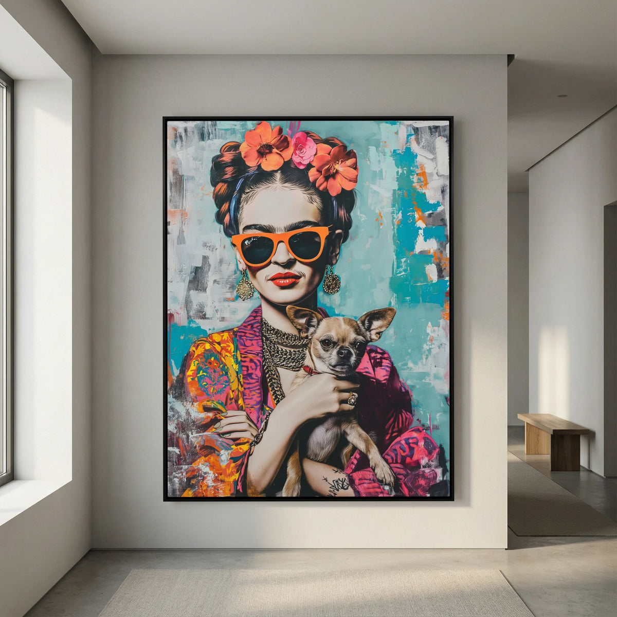 Frida Chihuahua by Shandu