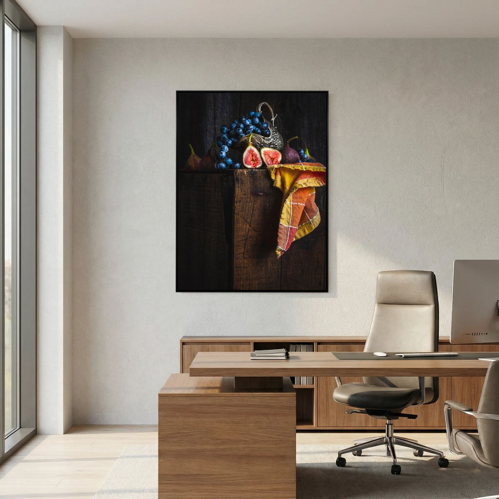 Moody Fruit Arrangement by Alan Shapiro