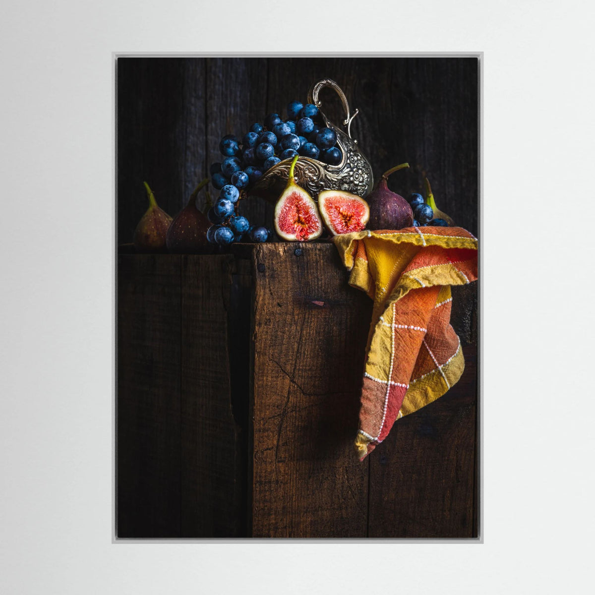 Moody Fruit Arrangement by Alan Shapiro