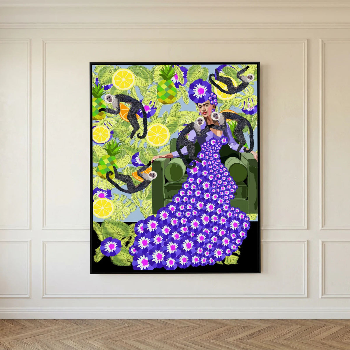 Frida in the Garden by Lynnda Rakos