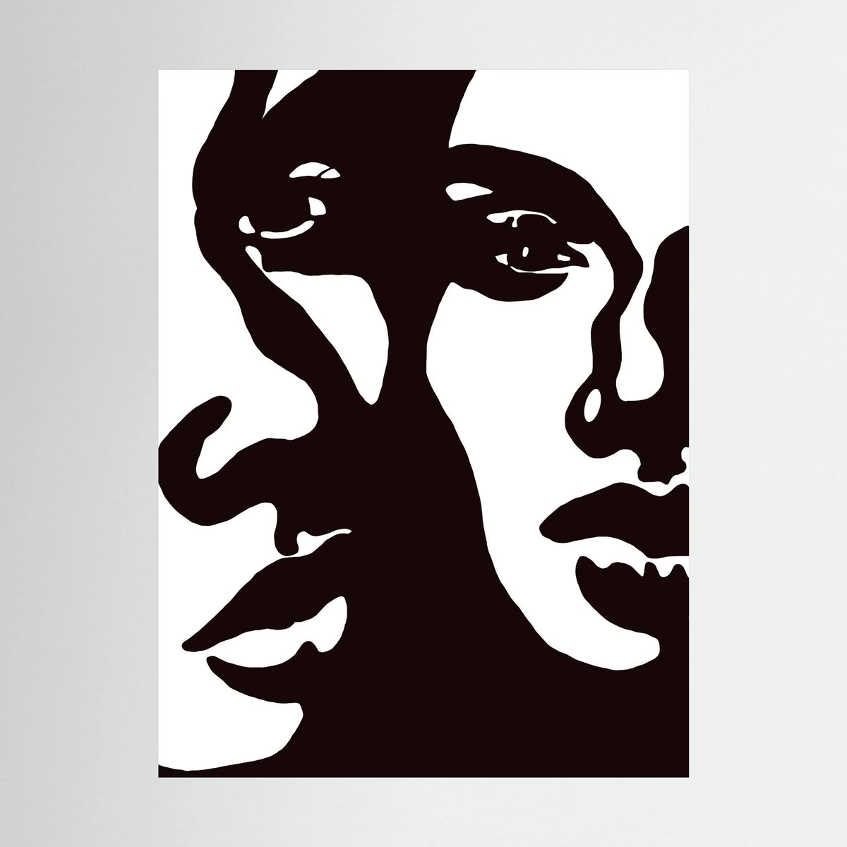 Abstract Dual Faces Stretched Canvas Wall Art