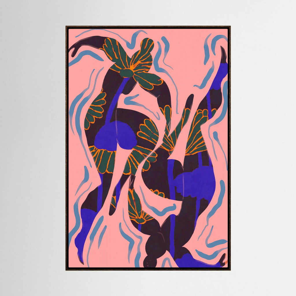 Vibrant Fluid Dance by Treechild