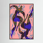 Vibrant Fluid Dance by Treechild