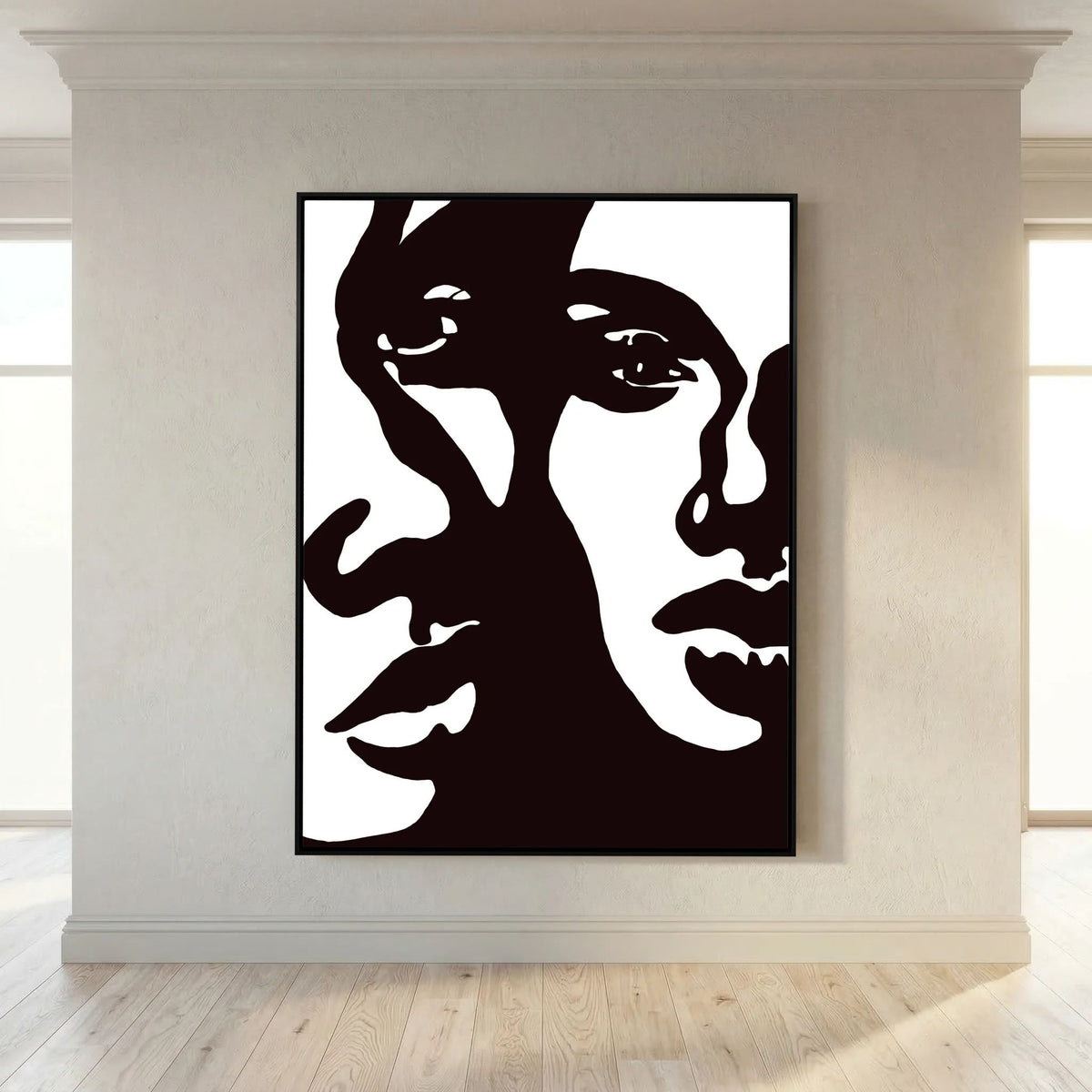 Abstract Dual Faces Stretched Canvas Wall Art