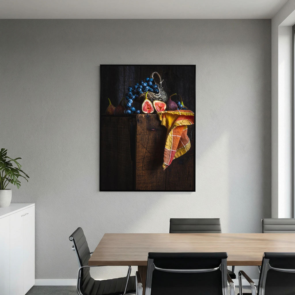 Moody Fruit Arrangement by Alan Shapiro