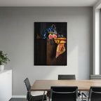 Moody Fruit Arrangement by Alan Shapiro