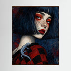 Young Geisha Stretched Canvas Wall Art