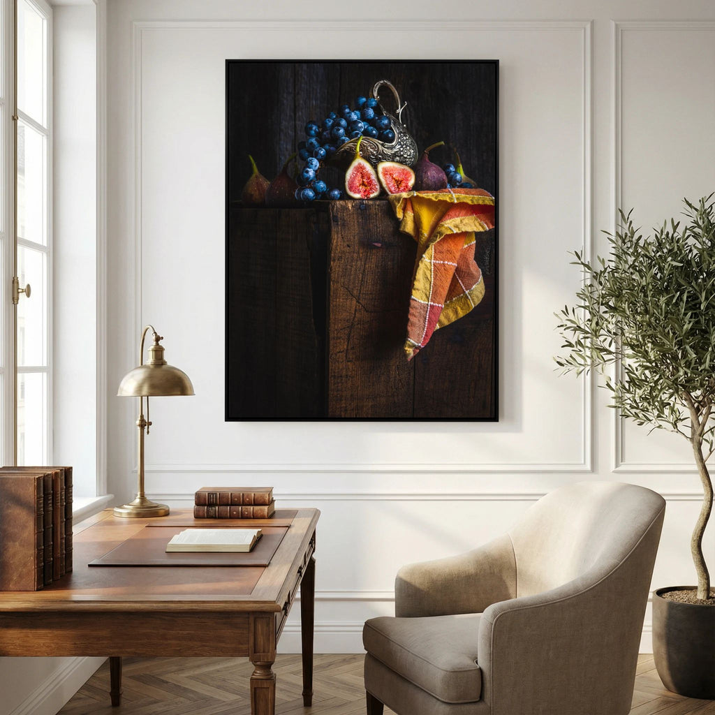 Moody Fruit Arrangement by Alan Shapiro