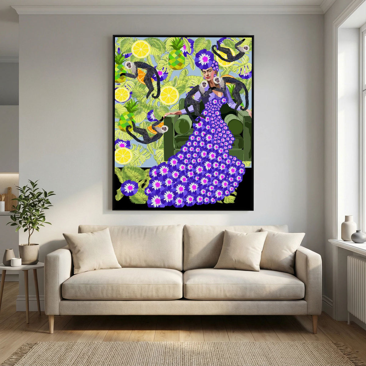 Frida in the Garden by Lynnda Rakos