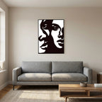 Abstract Dual Faces Stretched Canvas Wall Art
