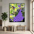 Frida in the Garden by Lynnda Rakos