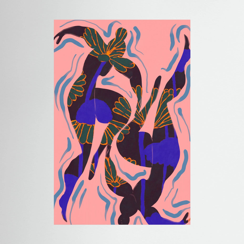 Vibrant Fluid Dance by Treechild