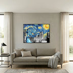 Starry Night New York by Athene Fritsch
