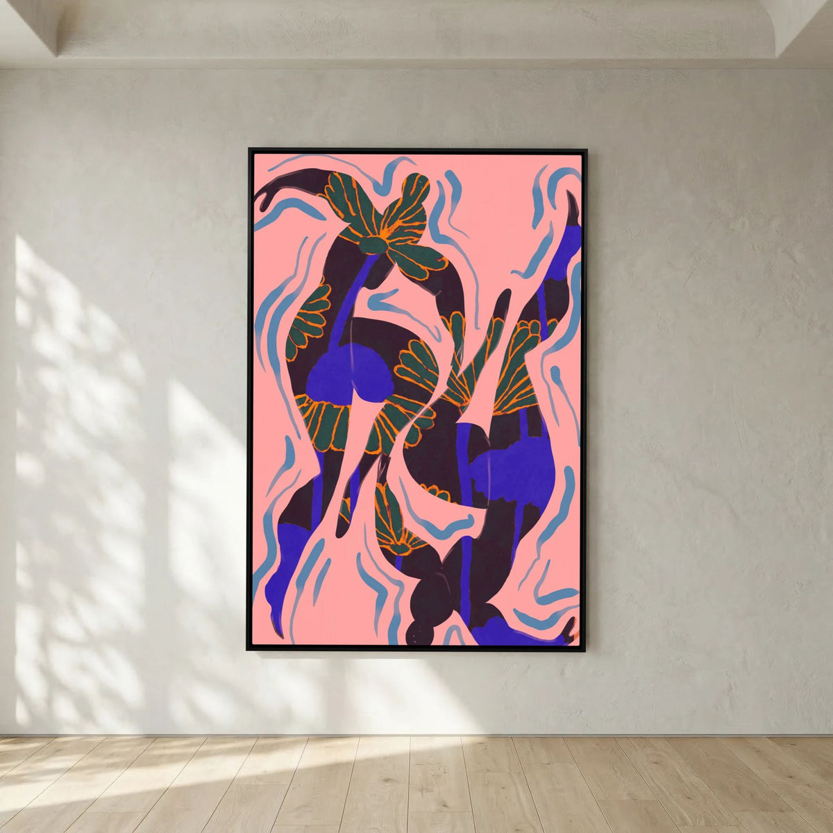 Vibrant Fluid Dance by Treechild
